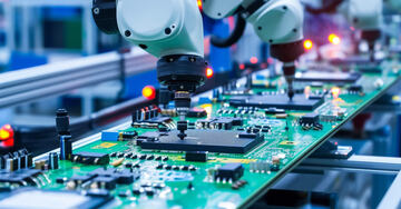 Electronics manufacturing production line