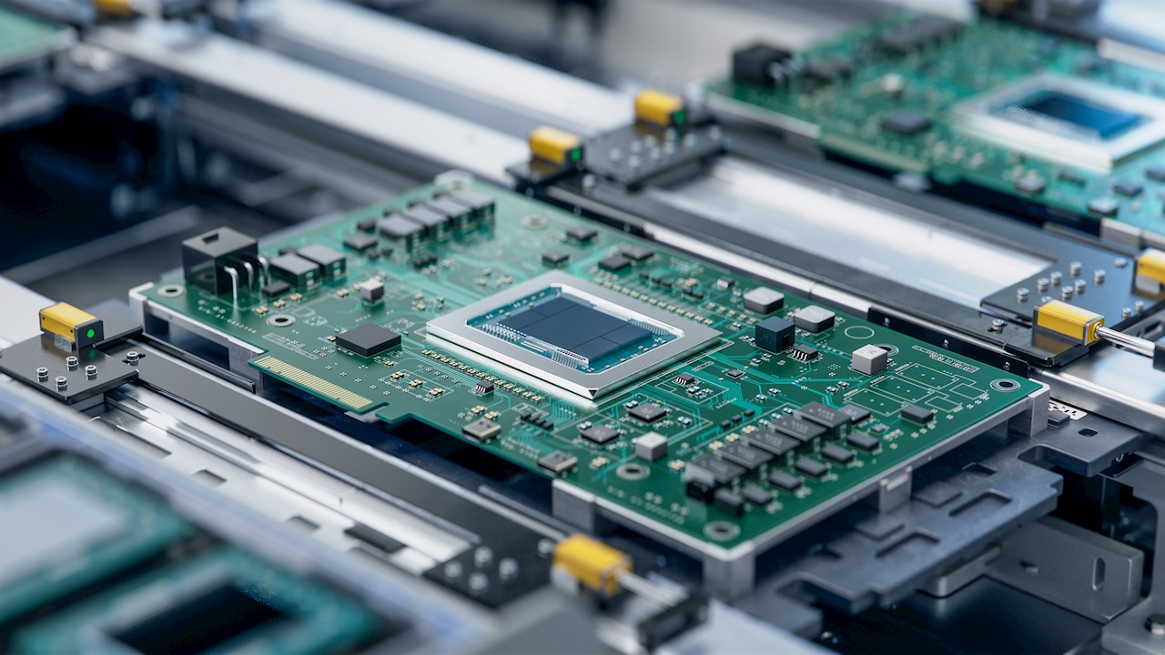 Microchip and electronic circuit board