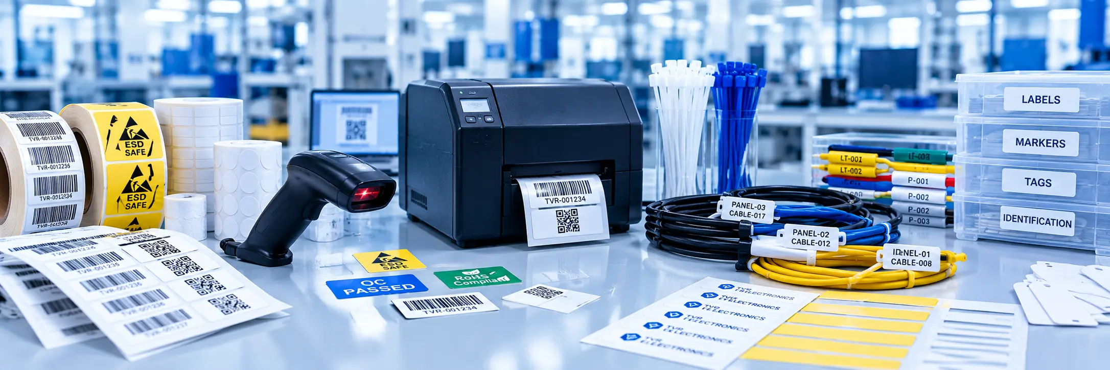 Industrial labels and identification solutions