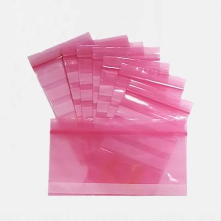 Antistatic pink PE cover for component protection