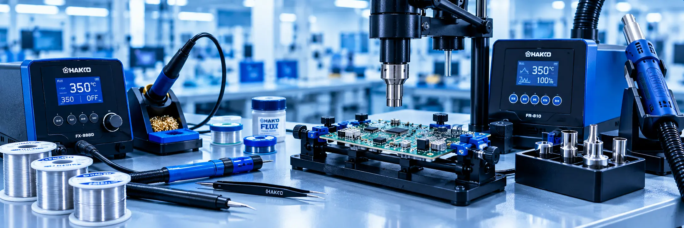 Soldering and rework equipment